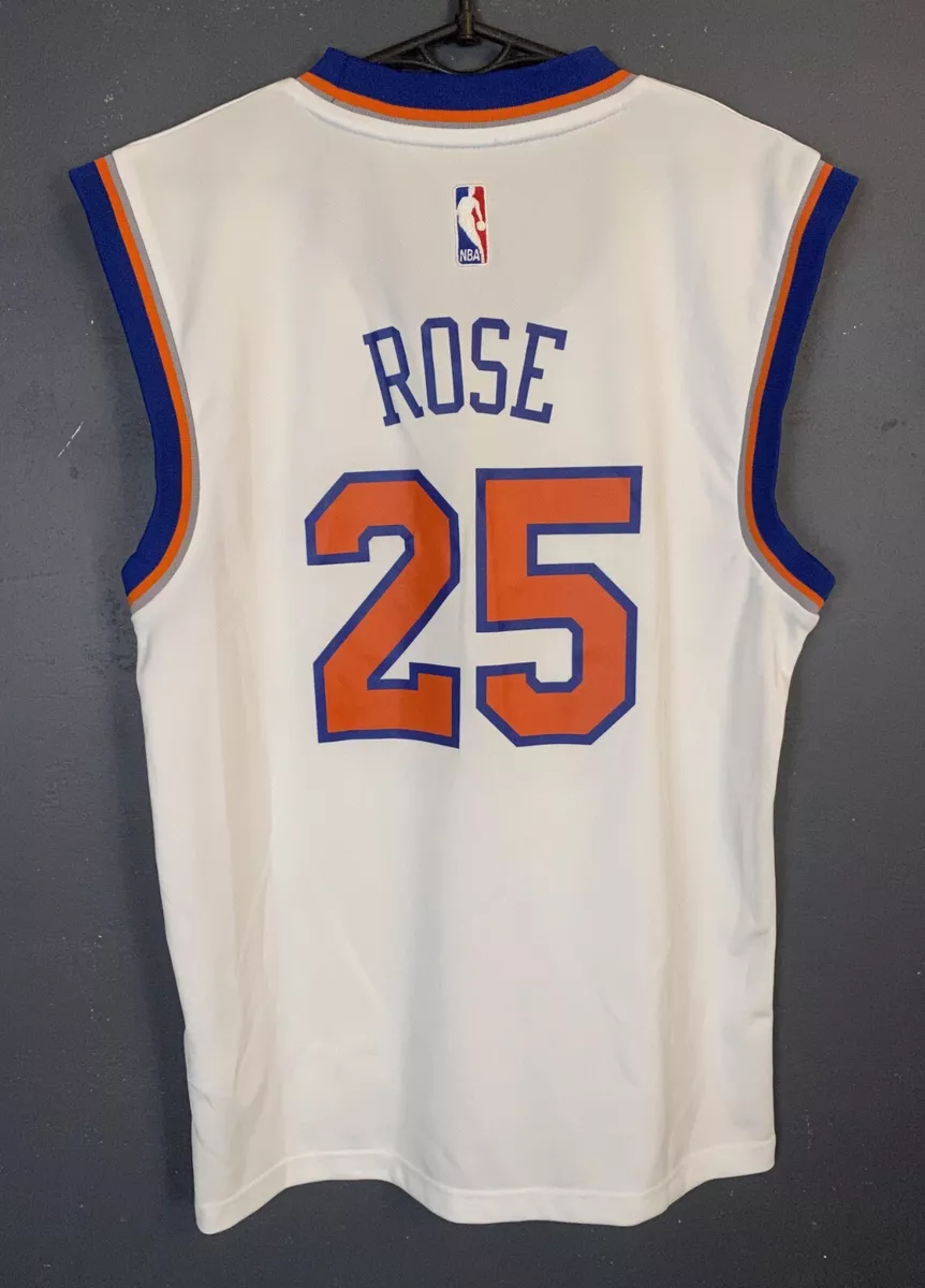 ADIDAS MEN'S DERRICK ROSE #25 NBA NEW YORK KNICKS BASKETBALL