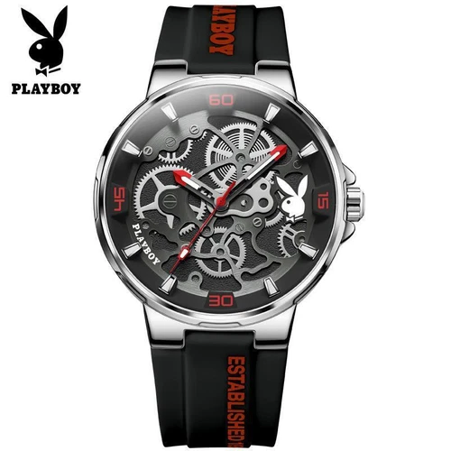 Playboy Markenuhr Trendige Wasserdicht Herrenuhr Quarzuhr - Bild 5 von 29