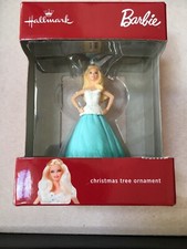 Hallmark Barbie Christmas Tree Ornament Keepsake Mattel New In Box