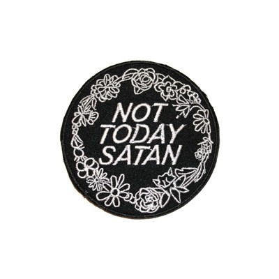 Not Today Satan Iron On Patch Rupaul S Drag Race Bianca Del Rio