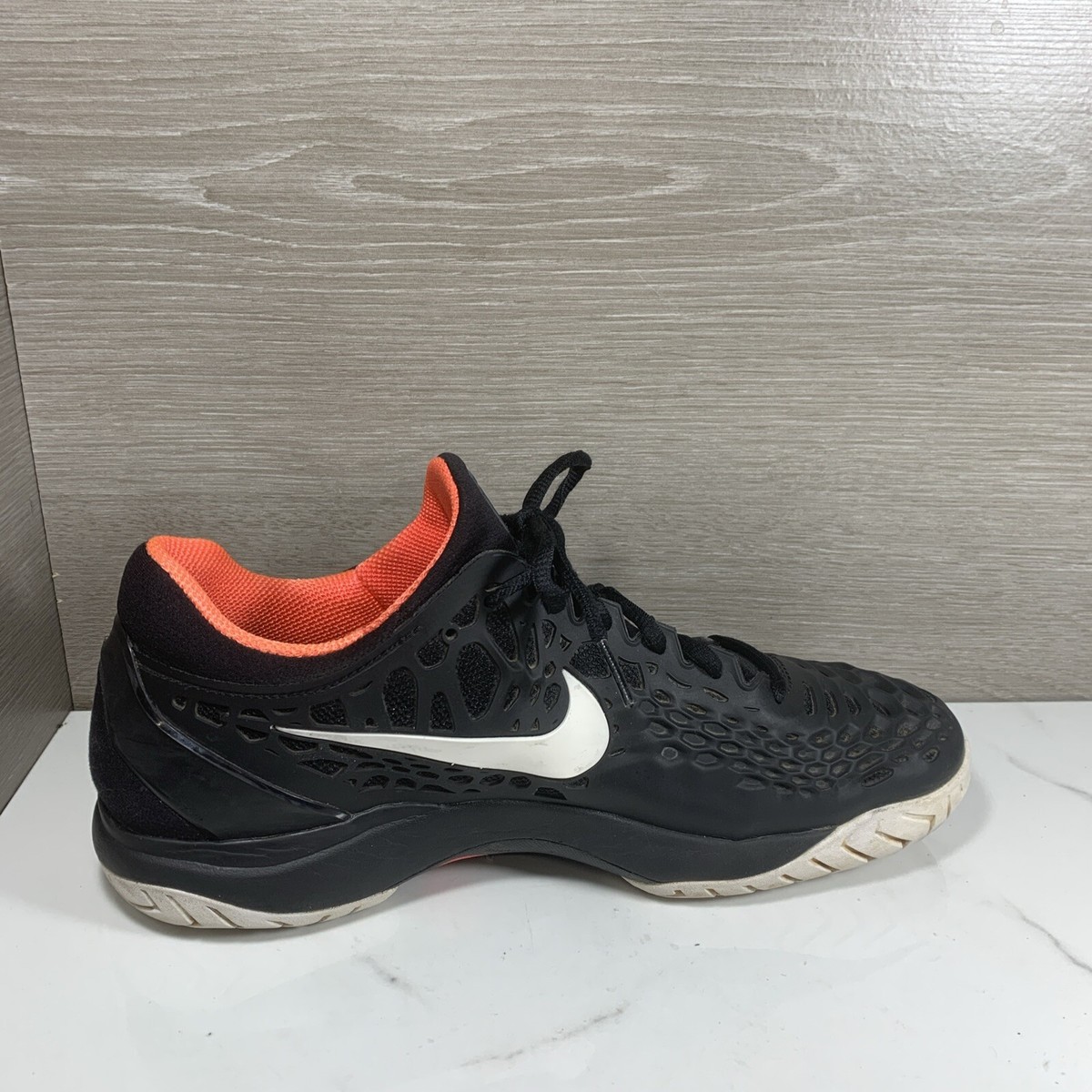 Nike Air Zoom Cage 3 918193-026 Black/White/Red 8.5 Vapor Federer