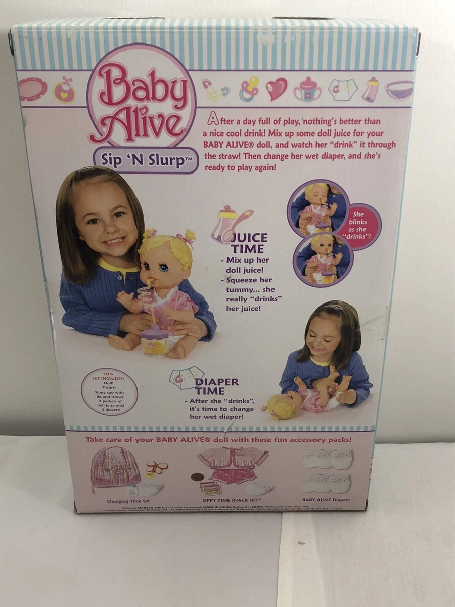 Baby alive on sale that blinks