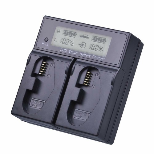 Cargador de batería doble LP-E19 para Canon LP-E19 LP-E4N LP-E4 EOS 1Dx 1D Mark III IV - Imagen 3 de 6