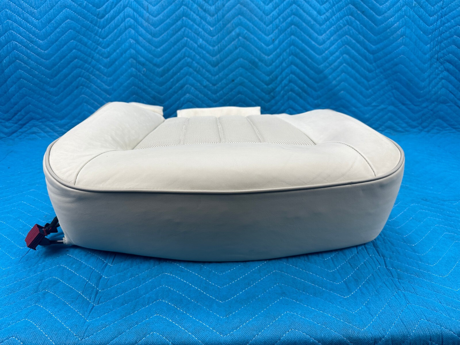 Bentley Flying Spur Rear Seat Lower Cushion Passenger's Side Ivory 2008-2012 OEM