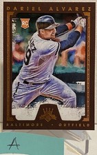 2016 Diamond Kings Baseball Bronze Framed #157 Dariel Alvarez (A) RC Orioles