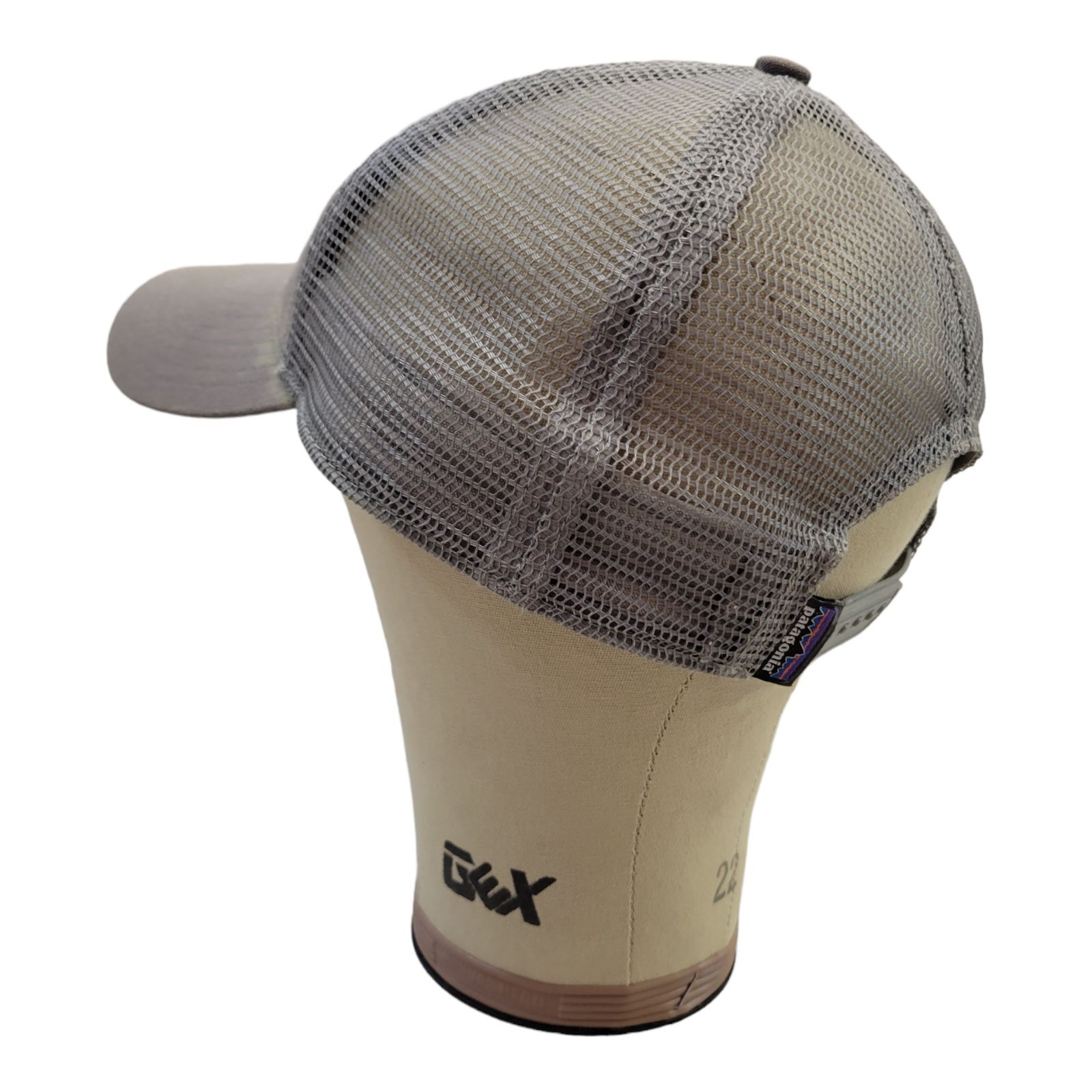 Patagonia Logo Patch Mesh Snapback Cap Trucker Gr… - image 8