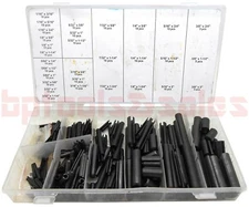 315pc Roll Pin Assortment Set Most Common Kit 30 Size Case 1/16" 3/16" 2/8" 2"