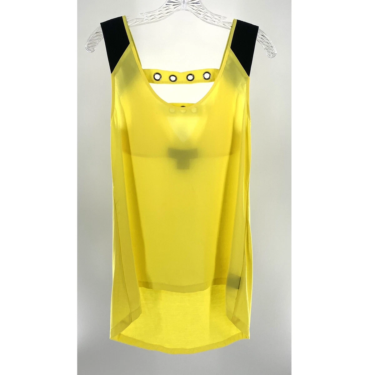 Chemisier Kardashian Kollection Sans Manches Taille S - Couleur Orange Uni - Neuf Avec Étiquettes