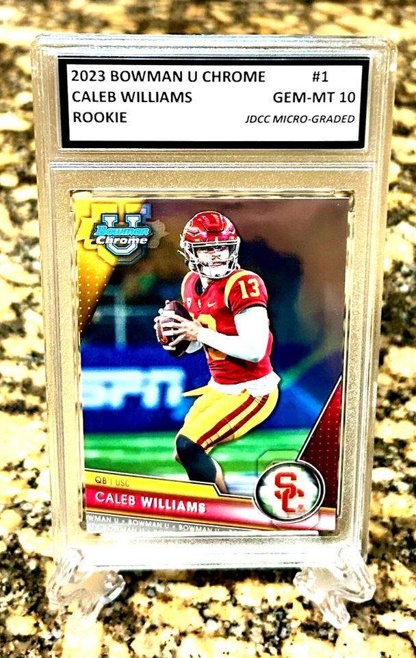 YOU PICK 2023 BOWMAN U CHROME ROOKIE Graded GEM-MT 10 NIX/WARD/Hunter/Sanders - Image 3 of 4