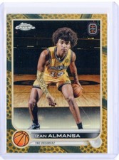 2022-23 Topps Chrome Overtime Elite OTE IZAN ALMANSA Orange Refractor RC 19/25