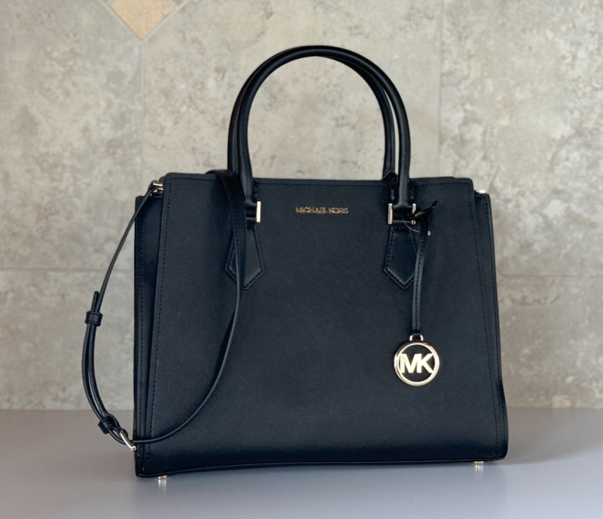 MICHAEL MICHAEL KORS Hope テクスチャードレザー トートバッグ MICHAEL MICHAEL KORS Hope テクスチャードレザー トートバッグ