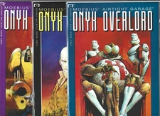 MOEBIUS' AIRTIGHT GARAGE ONYX OVERLORD NEAR SET / LOT OF 3 - #1 #2 #3 (VF+)