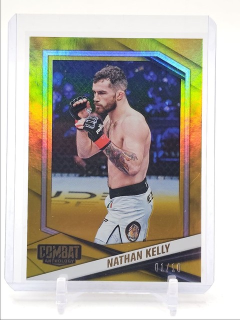 NATHAN KELLY 2025 PFL COMBAT ANTHOLOGY GOLD #9 01/10 Q2550