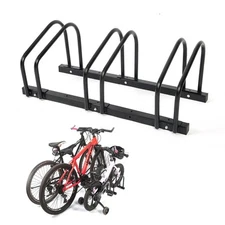 Bikes Floor Stand Bike Parking Rack Garage Bike Storage Stand Bicycle Storage...