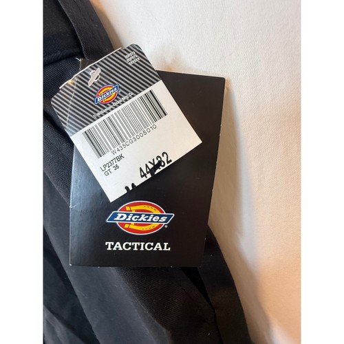 Dickies Tactical Pants Mens 44x32 Black Cargo Work Utility Trousers NWT - Picture 2 of 4