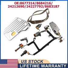 9PCS 4L60E 4L65E Transmission Solenoid Kit For 1993-05 GM EPC Shift TCC 3-2 PWM