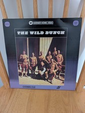 The Wild Bunch LaserDisc 1989 Western Original Full Length Warner