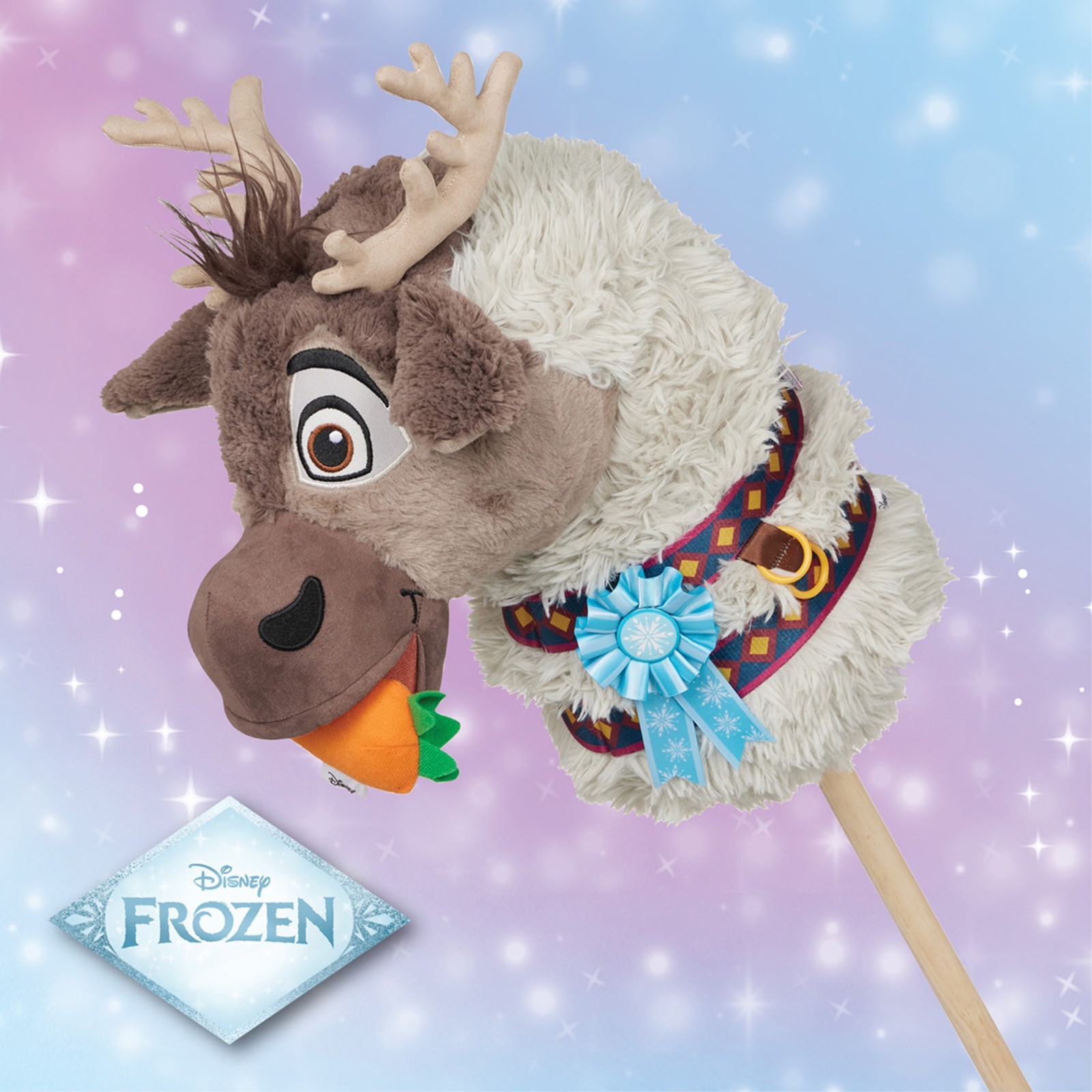 LeMieux Disney Hobby Horse Sven Character from Frozen | Detachable Stick