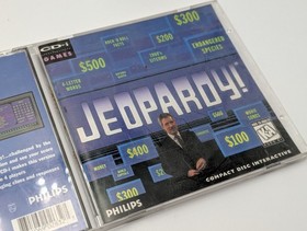Jeopardy! (Phillips CD-i) CDI Quiz Gameshow Alex Trebek CIB 