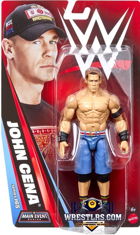 John Cena - WWE Main Event Series 165 - Mattel Action Figure - New