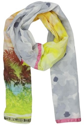 Plomo o Plata Schal Damen Tuch Strickschal Loop Baumwolle Mehrfarbig #ejf0k7w