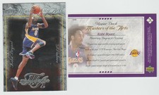 KOBE BRYANT 2000-01 Upper Deck MASTERS OF THE ARTS #MA8 Foil Insert Card QTY