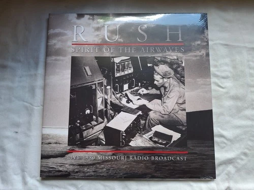 RUSH  SPIRIT OF THE AIRWAVES 1980 BROADCAST  MINT *SEALED* DOUBLE LP