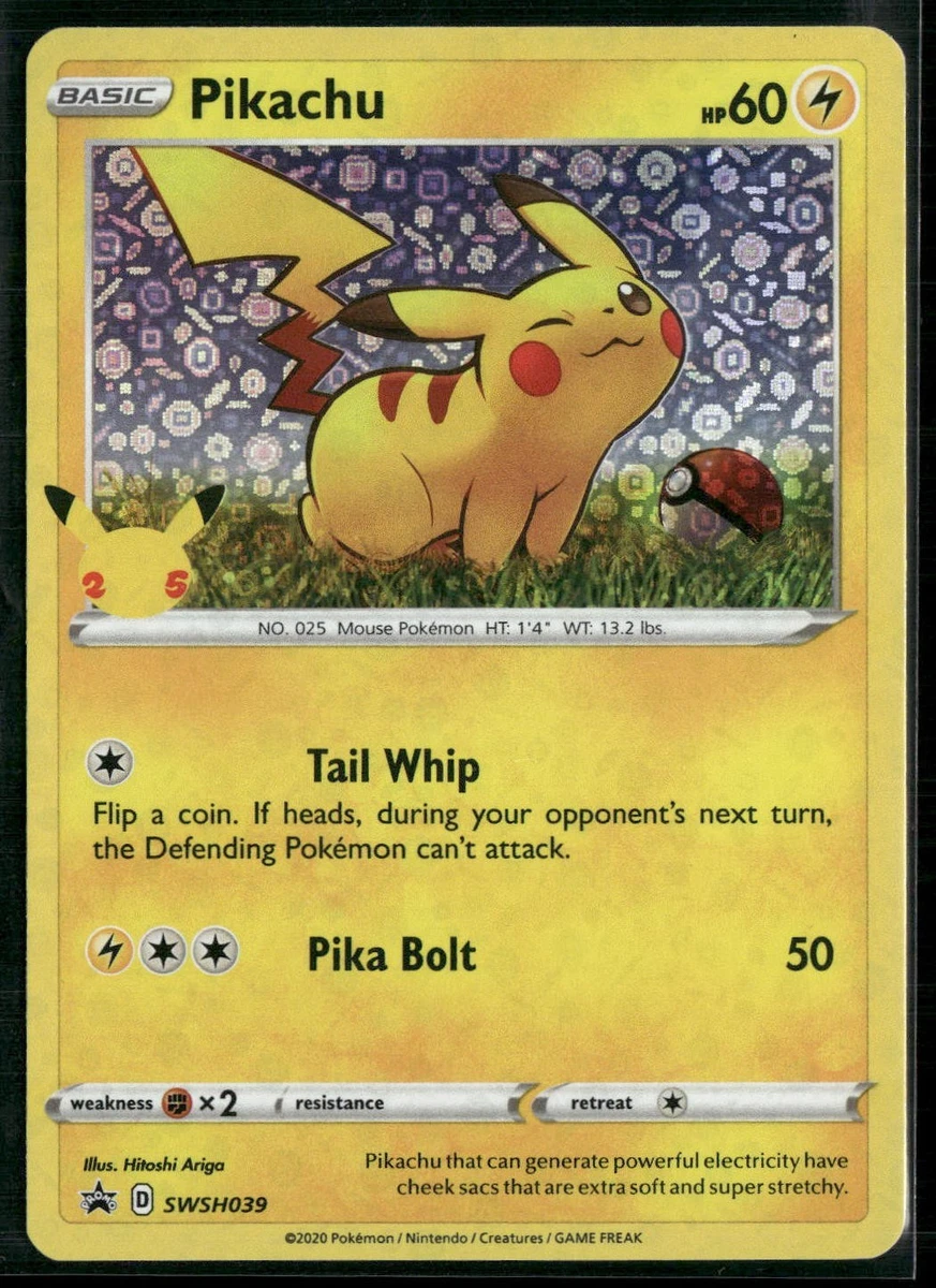 Pikachu Pokémon TCG Individual Trading Card Games General Mills