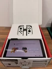Nintendo Switch OLED Model HEG-001 Handheld Console - 64GB - White