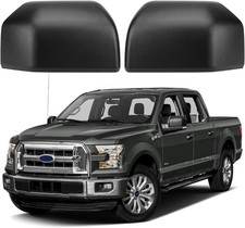 Directly Replace Style Textured Side Mirror Covers Caps 2015-2020 Ford F150