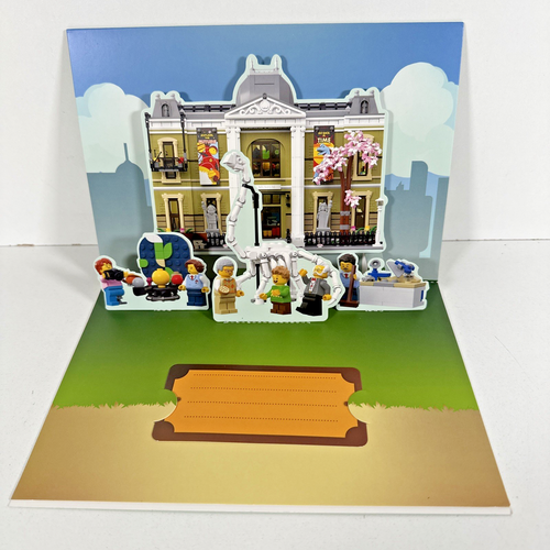 LEGO Insiders Exclusive Jazz Club, Boutique Hotel, History Museum Pop-up Cards - Picture 3 of 7