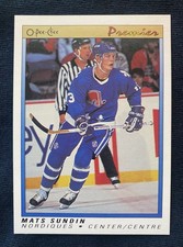 1990-91 O-Pee-Chee Premier - Mats Sundin #114 (RC)