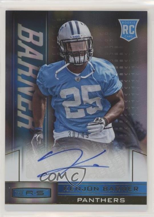 2013 Panini Rookies & Stars 30/49 Kenjon Barner #150 Auto RC 0q3