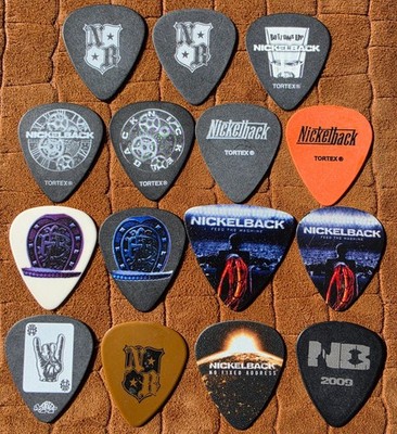 Nickelback, Ryan Peake guitar picks