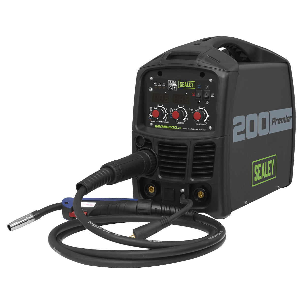 Premier MIG, TIG & MMA Inverter Welder 200A