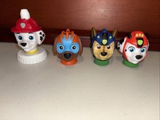  535-4 Good 2 Grow Toppers Paw Patrol Marshall Chase Zuma Lot of 4