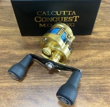 Shimano Calcutta Conquest MD 300g Baitcasting Reel Used with Handle, PE3 200m
