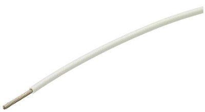 100 m x TE Connectivity FlexLite Serie weiß Anschlusskabel, 22 AWG, 19, Ethylen