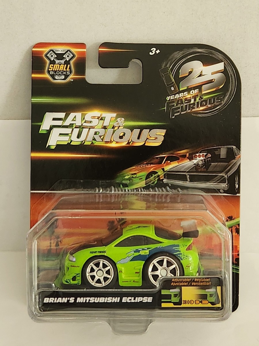 ミニカー FAST&FURIOUS MITSUBISHI ECLIPCE JADA Fast&Furious Brian's Mitsubishi Eclipse With Adjustable