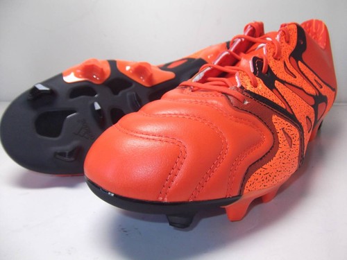 Adidas X 15.1 HG LE Soccer Cleats Kangaroo Leather Orange 27cm S83026 New