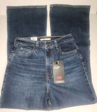 NEW Levi's 70s High Flare Jeans 29 X 30 Sonoma Train Medium Wash