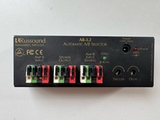 Russound AB-3.2 A/B Speaker Selector Tested w/ Adapter