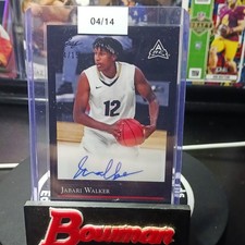 2021-22 Leaf Memories - 1992 Base Autographs Jabari Walker #BG-JW1 Platinum /15