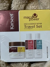Karseell Maca Essence Repair Travel Set Shampoo Conditioner + Collagen Exp 11/27