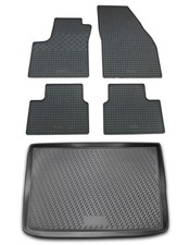 Gummi Kofferraumwanne Fußmatten für Opel Meriva B ab 2010- Set Passform Matten