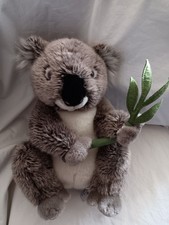 FAO Schwartz Plush Koala Bear 2013 Toys R Us 12" With Eucalyptus Stem EUC