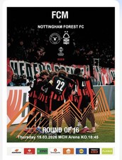 Europa League Pre Order - Midjtlland v Nottingham Forest - 19/3/16 - Last 16 Tie
