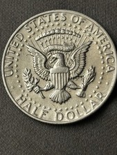 US Coin JFK Kennedy Half Dollar (No Mint Mark) 1972 Rare