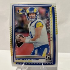 2025 Panini Donruss Optic - Matthew Stafford #198