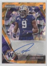 2021 Panini Prizm Draft Picks Orange Ice Joe Tryon-Shoyinka Tryon Auto qf8